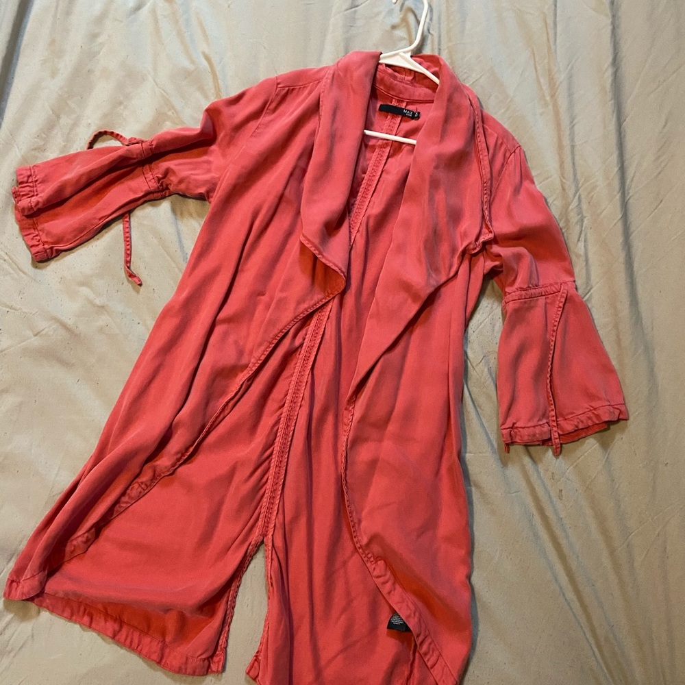 Salmon colored jacket